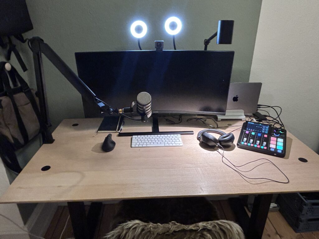 Mit eget 2025 podcast setup